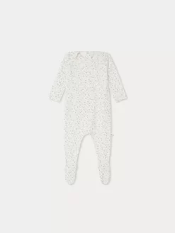 Newborn & Baby Bonpoint Onesies And Pajamas | Catia Pajamas Gray Blue