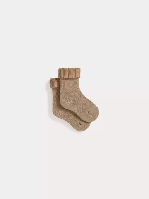 Newborn & Baby Bonpoint Leggings And Socks | Cayati Scarf Camellia Pink