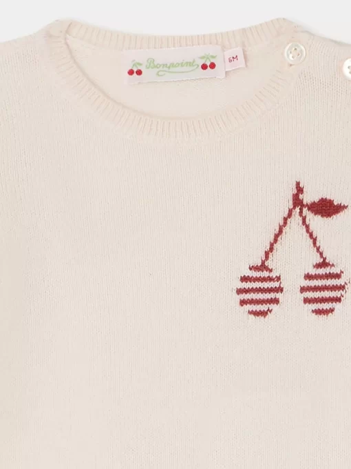 Newborn & Baby Bonpoint Sweaters And Cardigans | Celly Sweater Pale Pink