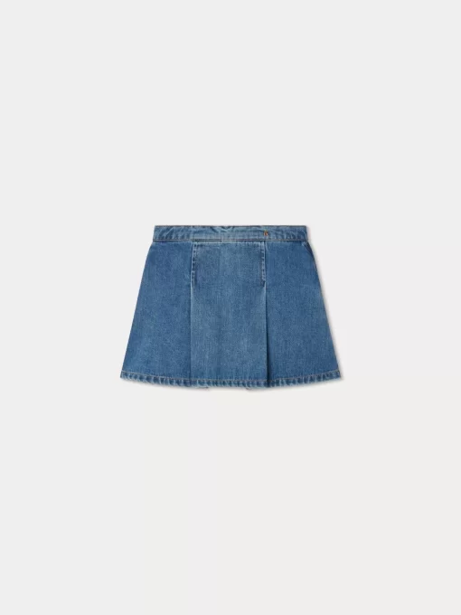 Child Bonpoint Skirts | Cerena Skirt Light Denim
