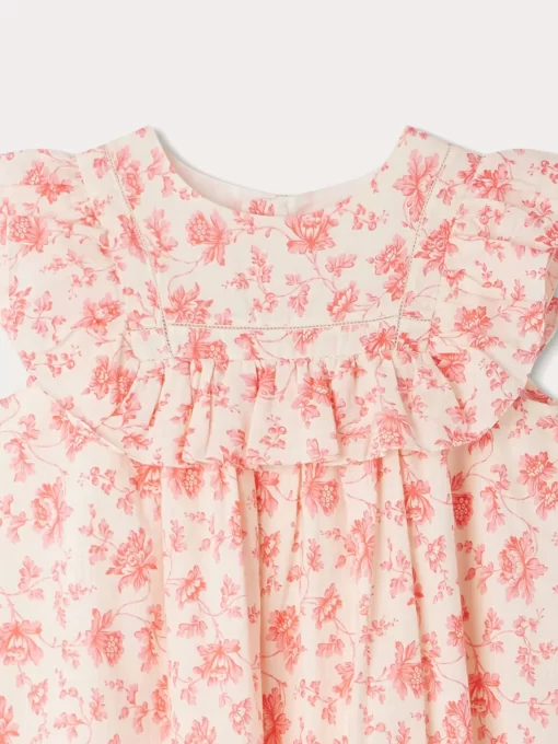 Child Bonpoint Dresses | Charlyne Dress Raspberry