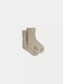 Newborn & Baby Bonpoint Leggings, Socks, And Tights | Chaussettes Bethine Ficelle