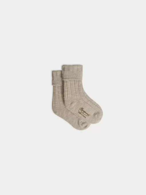 Newborn & Baby Bonpoint Leggings, Socks, And Tights | Chaussettes Bethine Ficelle