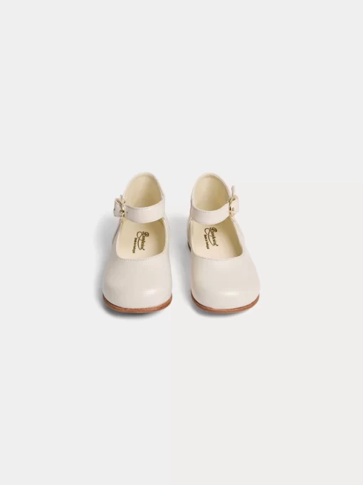Newborn & Baby Bonpoint Shoes | Chaussures Premiers Pas Bijou Ecru