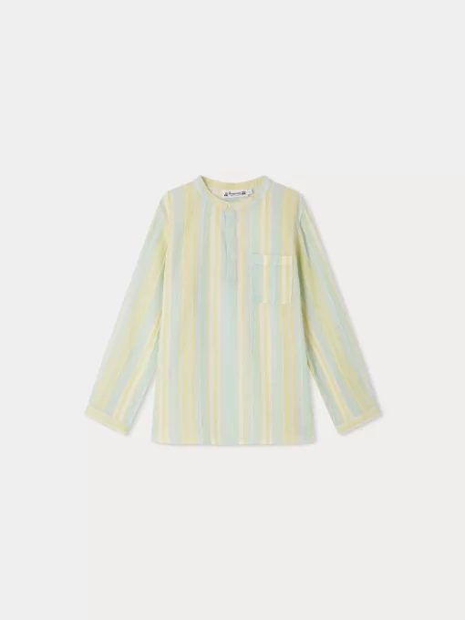 Child Bonpoint Tops | Chemise Artiste Lagon