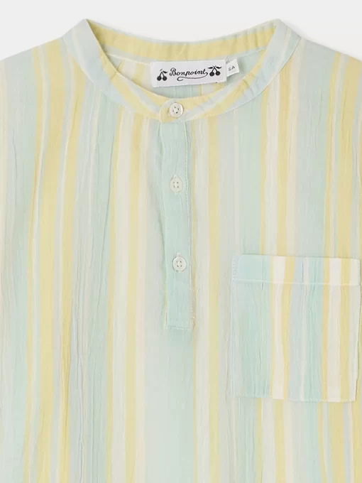 Child Bonpoint Tops | Chemise Artiste Lagon