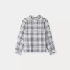 Child Bonpoint Tops | Chemise Floriant Bleu
