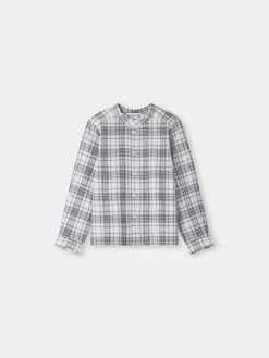 Child Bonpoint Tops | Chemise Floriant Bleu