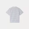 Child Bonpoint Tops | Chemise Steve Vert De Gris