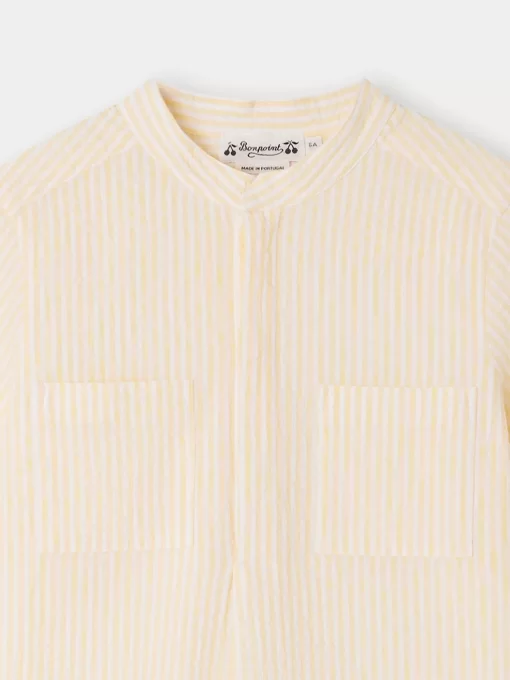 Child Bonpoint Tops | Cillian Shirt Pale Yellow