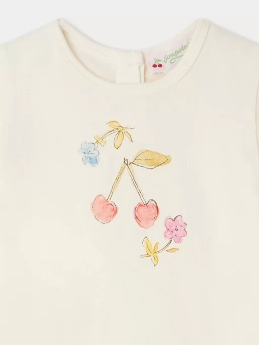 Newborn & Baby Bonpoint Tops | Cira T-Shirt Ecru
