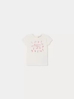 Newborn & Baby Bonpoint Tops | Cira T-Shirt Milk White