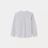 Child Bonpoint Tops | Claude Shirt Grey Stripes