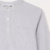 Child Bonpoint Tops | Claude Shirt Grey Stripes