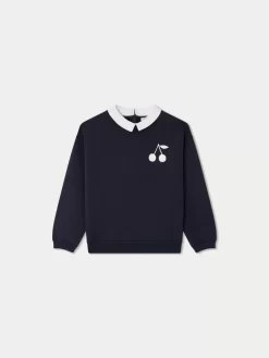Child Bonpoint Sweatshirts | Claudia Sweatshirt Navy