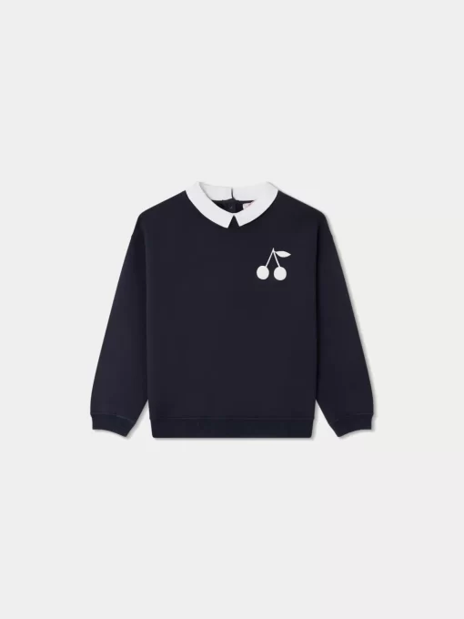 Child Bonpoint Sweatshirts | Claudia Sweatshirt Navy