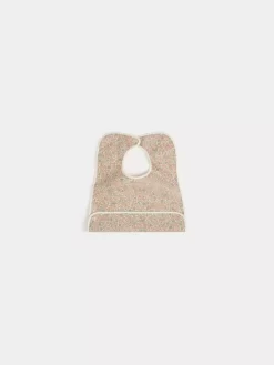 Newborn & Baby Bonpoint Childcare | Clip Bib Pink Flowers
