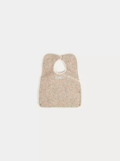 Newborn & Baby Bonpoint Childcare | Clip Bib Pink Flowers