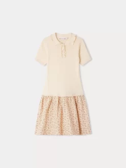 Child Bonpoint Dresses | Clivia Dress Ecru