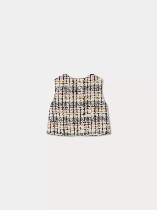 Newborn & Baby Bonpoint Outerwear | Colas Vest Multicolored