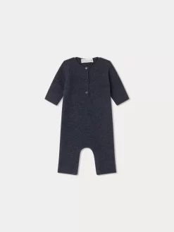 Newborn & Baby Bonpoint Sets And Jumpsuits | Combinaison Babylou Bleu Orage