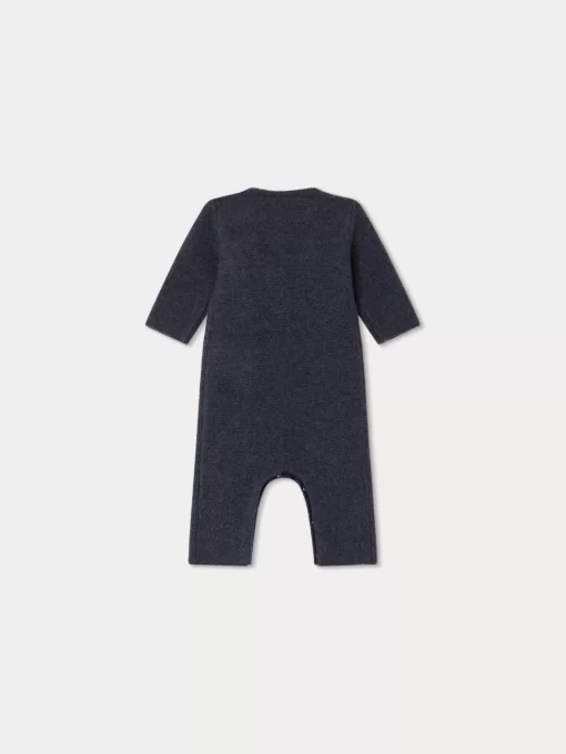 Newborn & Baby Bonpoint Sets And Jumpsuits | Combinaison Babylou Bleu Orage