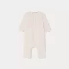 Newborn & Baby Bonpoint Sets And Jumpsuits | Combinaison Babylou Rose Pale