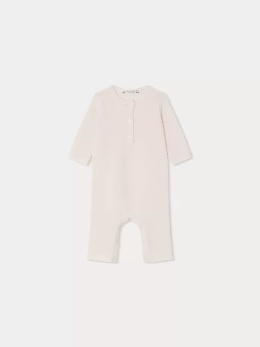 Newborn & Baby Bonpoint Sets And Jumpsuits | Combinaison Babylou Rose Pale