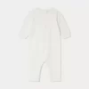 Newborn & Baby Bonpoint Sets And Jumpsuits | Combinaison Tilouana Blanc Lait