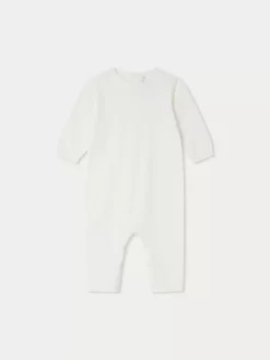 Newborn & Baby Bonpoint Sets And Jumpsuits | Combinaison Tilouana Blanc Lait
