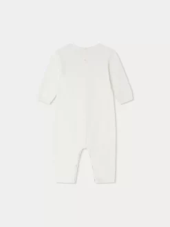 Newborn & Baby Bonpoint Sets And Jumpsuits | Combinaison Tilouana Blanc Lait
