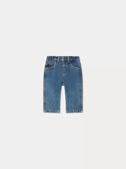 Newborn & Baby Bonpoint Bloomers, Shorts, And Pants | Cookie Jeans Light Denim