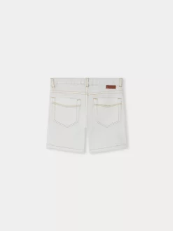 Child Bonpoint Bottoms | Corey Bermuda Shorts Aqua Blue