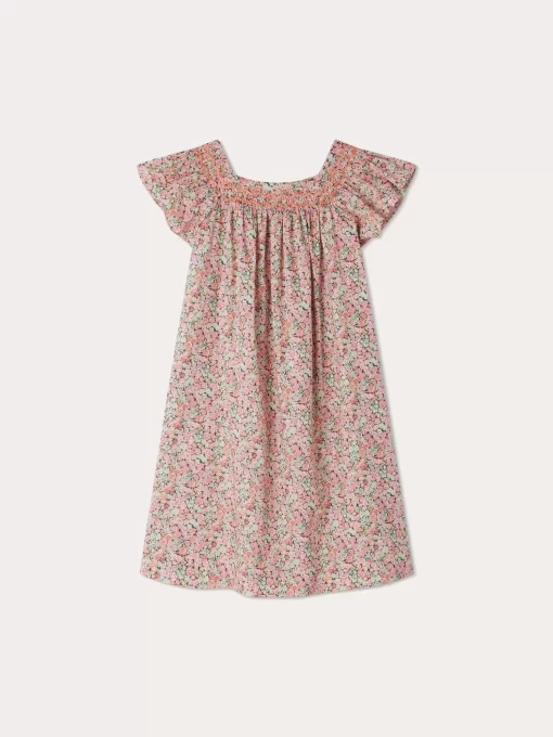 Child Bonpoint Dresses | Coryse Dress Coral