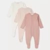 Newborn & Baby Bonpoint Onesies And Pajamas | Cosima Pajamas Set Faded Pink