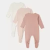 Newborn & Baby Bonpoint Onesies And Pajamas | Cosima Pajamas Set Faded Pink