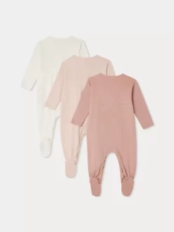 Newborn & Baby Bonpoint Onesies And Pajamas | Cosima Pajamas Set Faded Pink