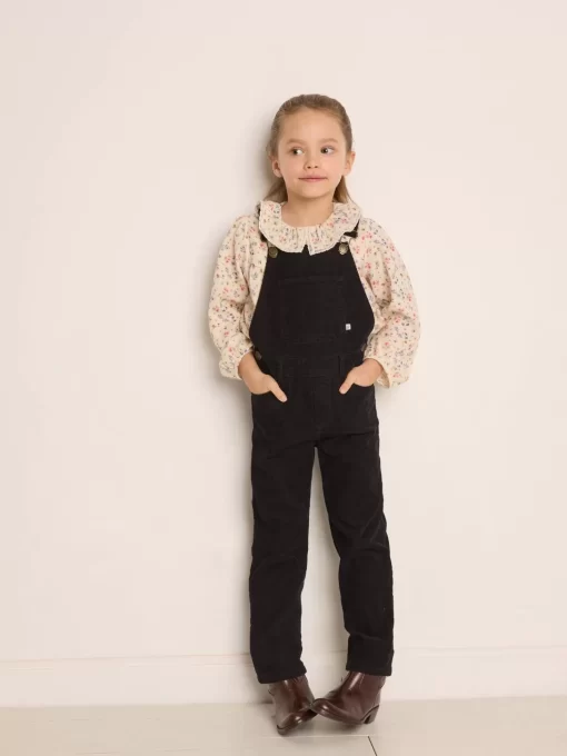 Child Bonpoint Bottoms | Country Overalls Black