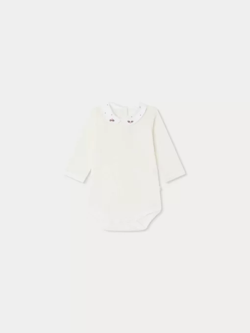 Newborn & Baby Bonpoint Onesies And Pajamas | Cygne Bodysuit Red