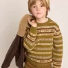 Child Bonpoint Cardigans And Sweaters | Daegan Sweater Light Khaki