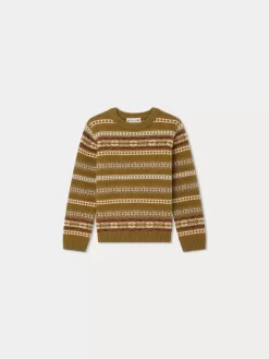 Child Bonpoint Cardigans And Sweaters | Daegan Sweater Light Khaki