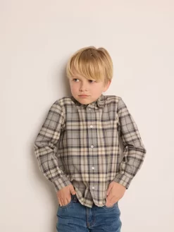 Child Bonpoint Tops | Daho Shirt Heathered Gray