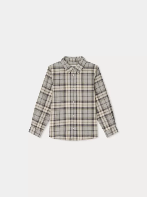 Child Bonpoint Tops | Daho Shirt Heathered Gray