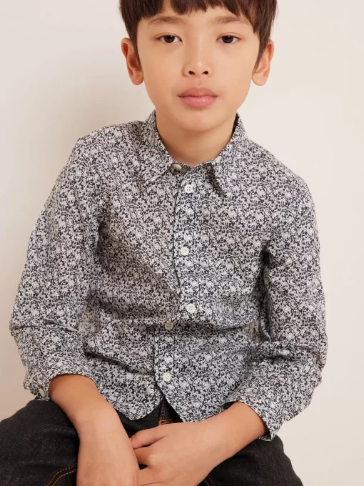Child Bonpoint Tops | Daho Shirt Navy