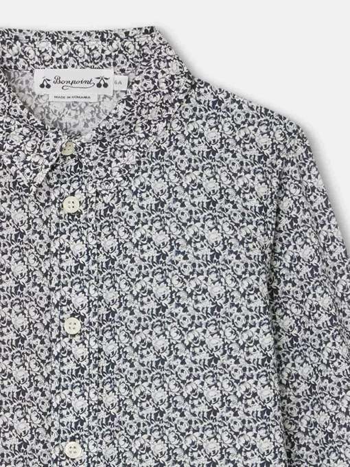 Child Bonpoint Tops | Daho Shirt Navy