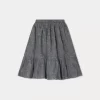Child Bonpoint Skirts | Daisy Skirt Slate Grey