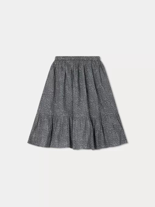 Child Bonpoint Skirts | Daisy Skirt Slate Grey