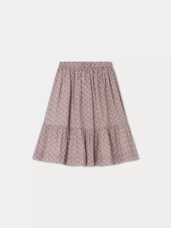 Child Bonpoint Skirts | Daisy Skirt Taupe Flowers