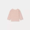 Newborn & Baby Bonpoint Tops | Dakota Striped Top Strawberry