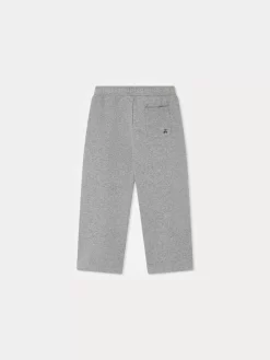 Child Bonpoint Bottoms | Dala Solid-Colored Sweat Pants Medium Heathered Gray